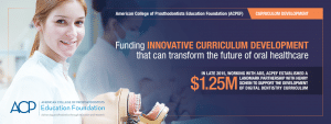 American College of Prosthodontists Education Foundation association fundraising
