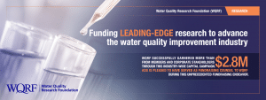 Water Quality Research Foundation Capital Campaign association fundraising