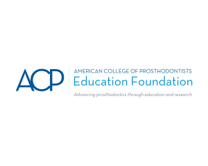American College of Prosthodontists Education Foundation (ACPEF) logo